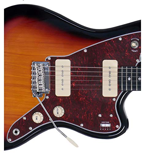 TW-61SB JM Style Electric Guitar with Sunburst Finish - Perfect for Rock, Blues & Jazz Performances