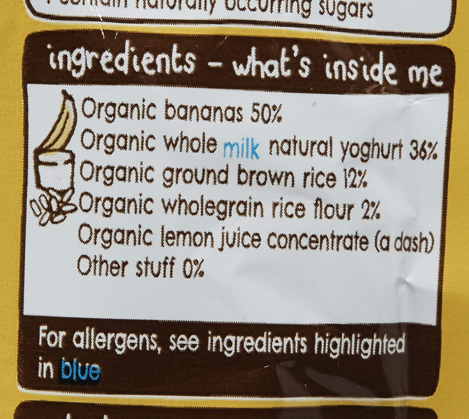 Organic Banana Baby Brekkie for 6 Months - Healthy Breakfast for Infants