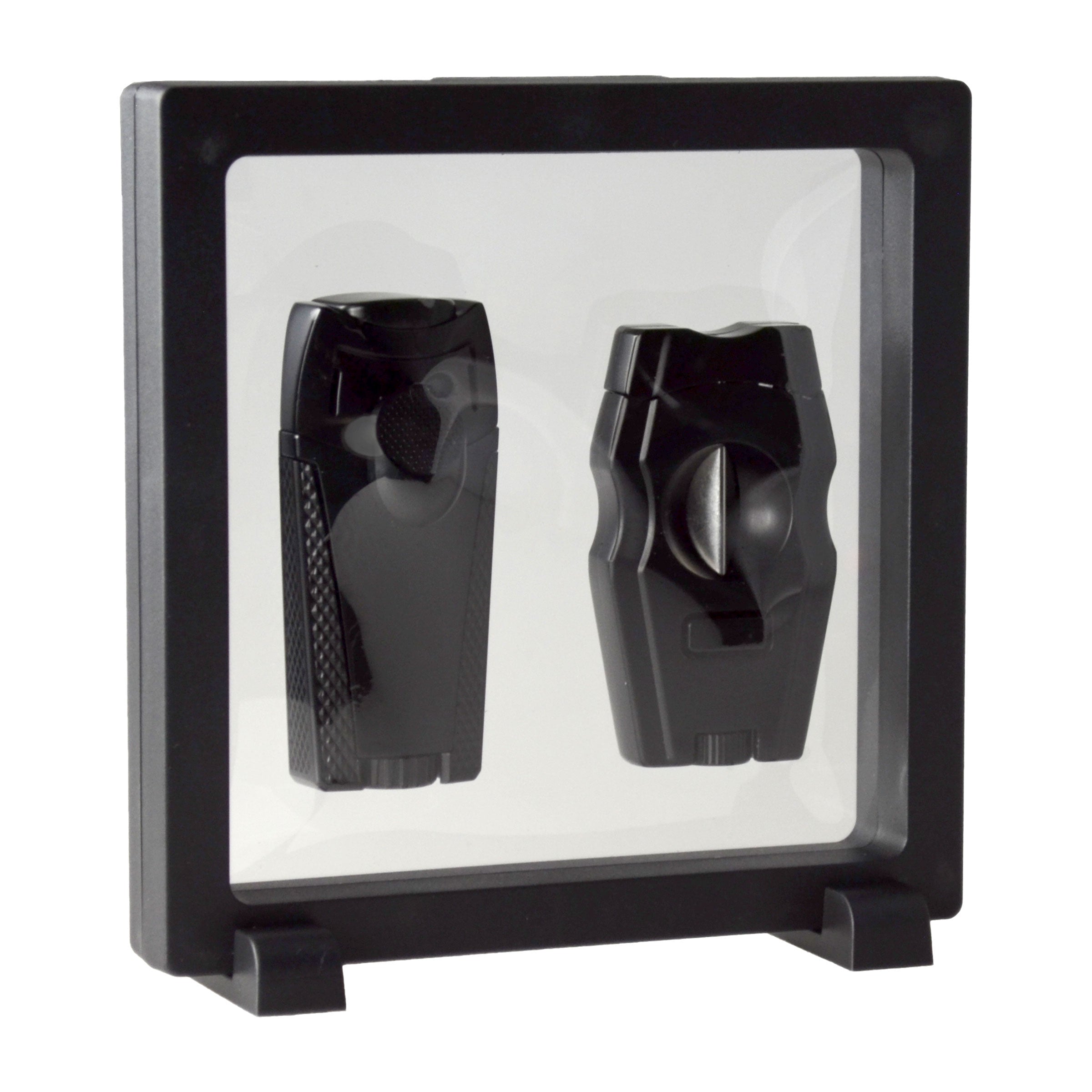 Premium Visol Meru & Marcel Lighter Cutter Gift Set - Elegant Butane Lighter with Cutter for Cigars, Candles & Outdoor Use - Perfect for Gifting, Smoking Accessories & Home Essentials