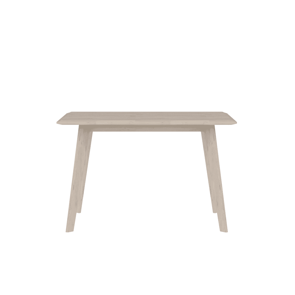 Margalo 120cm Wooden Dining Table Set - 6-Piece Modern Farmhouse Style Dining Room Furniture for Kitchen, Breakfast Nook & Small Spaces