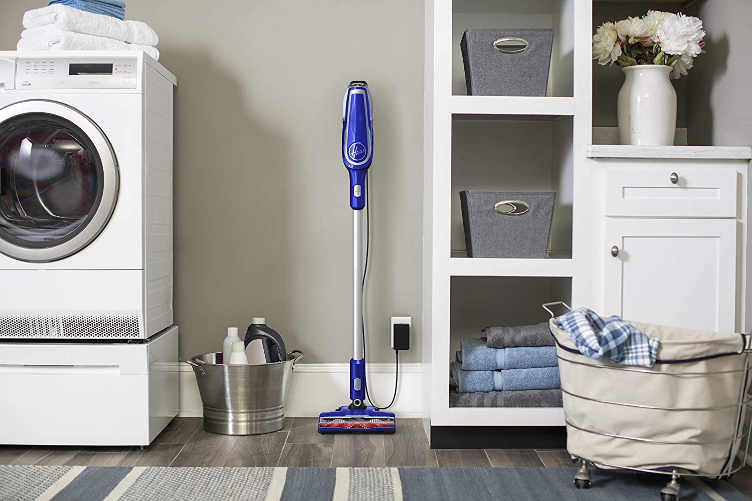 HOOVER Impulse BH53025CDI Cordless Stick Vacuum Cleaner - Lightweight & Powerful for Hardwood Floors, Carpets & Pet Hair | Perfect for Home Cleaning & Quick Pickups
