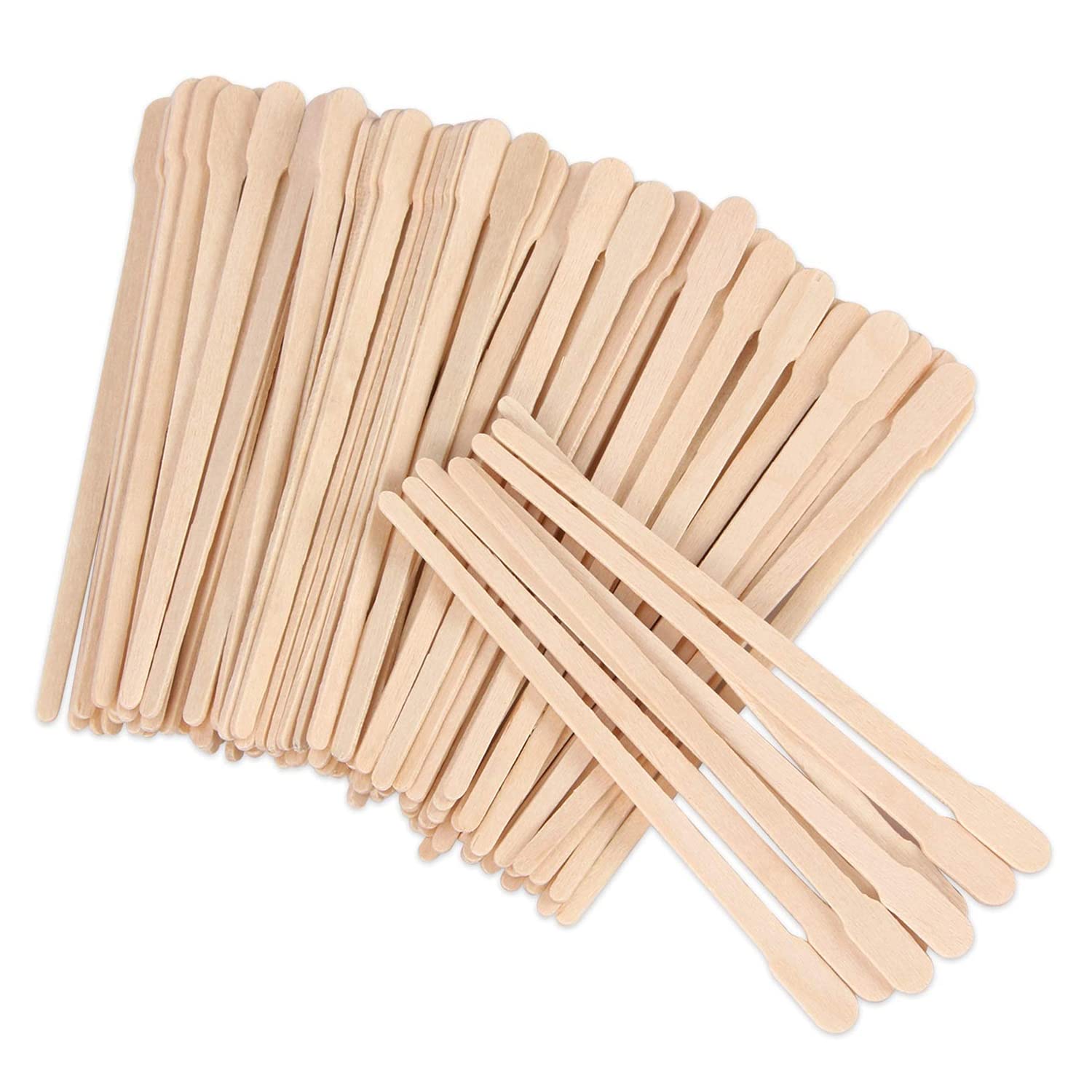 Tachibelle 250-Piece Wooden Waxing Sticks for Eyebrow, Lip & Nose Hair Removal - Professional Spa & Home Wax Applicators for Smooth Skin | Perfect for DIY Waxing, Salon Treatments & At-Home Grooming