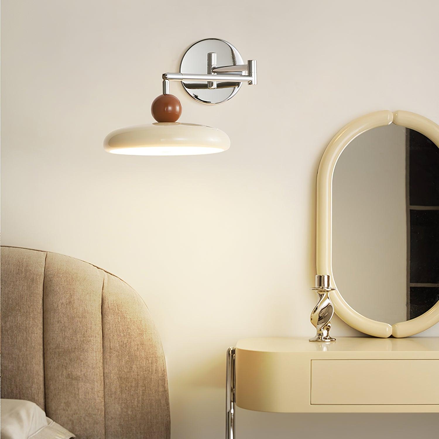 Plug-in Wall Lamp with Loft Style - Modern Touch Light for Bedroom, Living Room & Office Decor