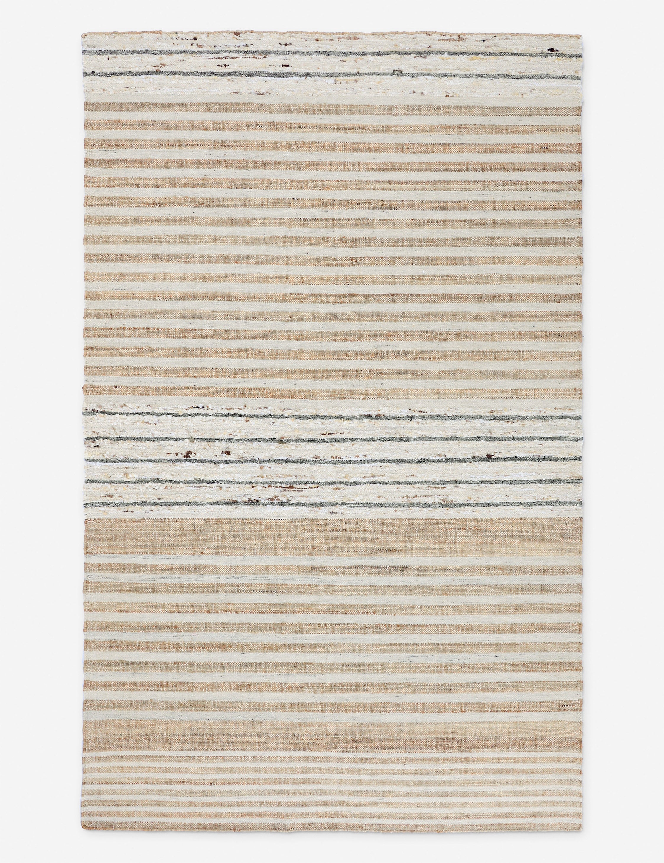 Alonso Jute Blend Rug - Natural Fiber Area Rug for Living Room, Bedroom & Home Decor | Eco-Friendly & Durable Floor Mat