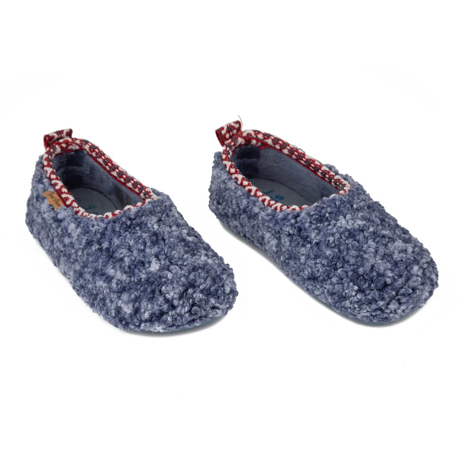 Lezo SH Kids' Closed Toe Cotton Slippers - Soft & Comfortable House Shoes for Boys & Girls - Perfect for Indoor Play, Lounge & Home Wear