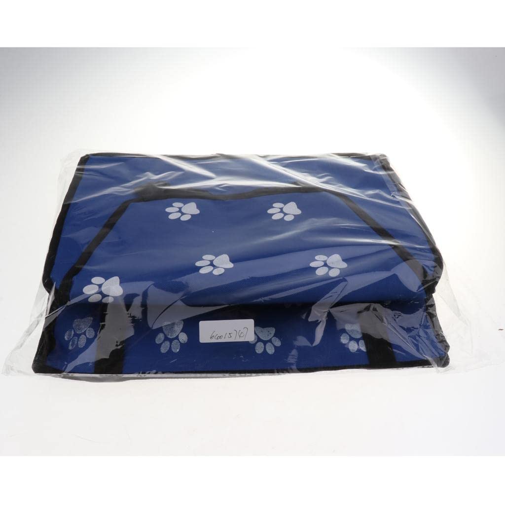Enakshi Foldable Waterproof Pet Dog Booster Car Seat - Travel Safety Carrier for Small & Medium Dogs | Perfect for Road Trips, Vet Visits & Daily Commutes | Blue Pet Supplies & Accessories