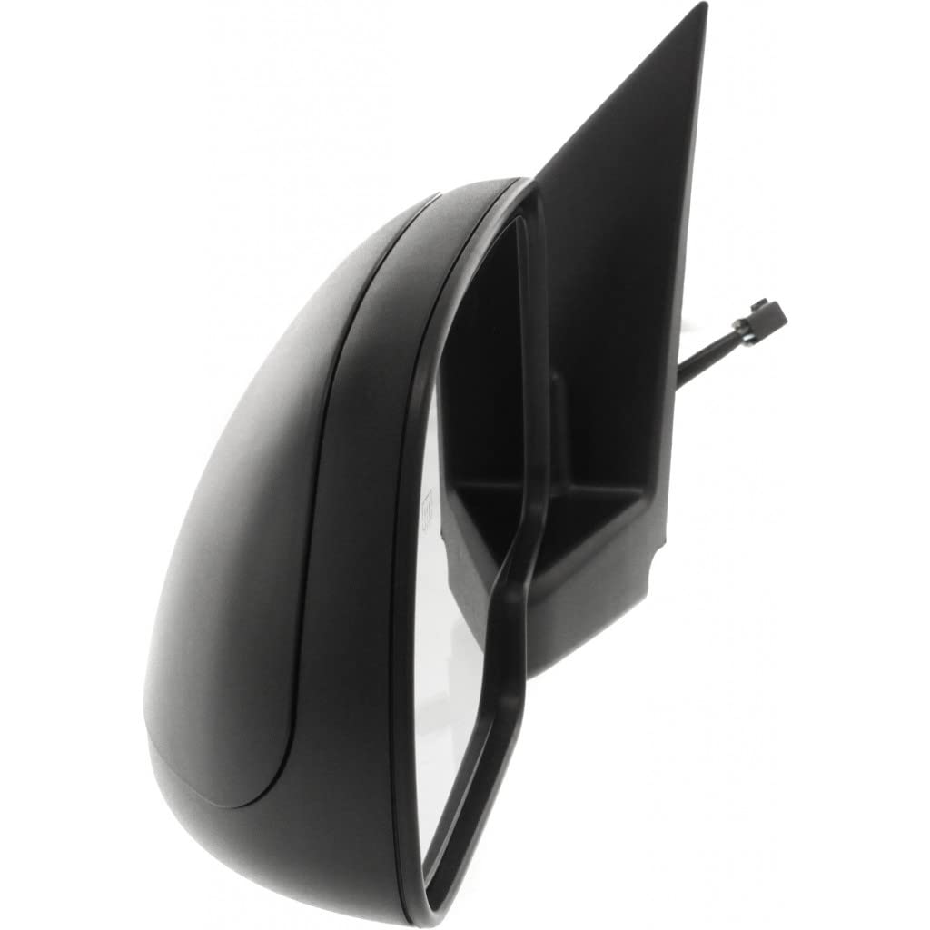 2000-2006 Chevy Suburban 1500/2500 Driver Side Heated Power Remote Manual Folding Black Door Mirror Replacement - GM1320247 15179832 - Perfect for Winter Driving & Towing Safety