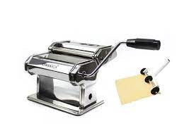 Classic Pasta Maker Machine - Stainless Steel Manual Pasta Roller for Homemade Noodles, Lasagna & Ravioli | Perfect for Italian Cooking, Restaurant Style Pasta & Family Dinner Prep