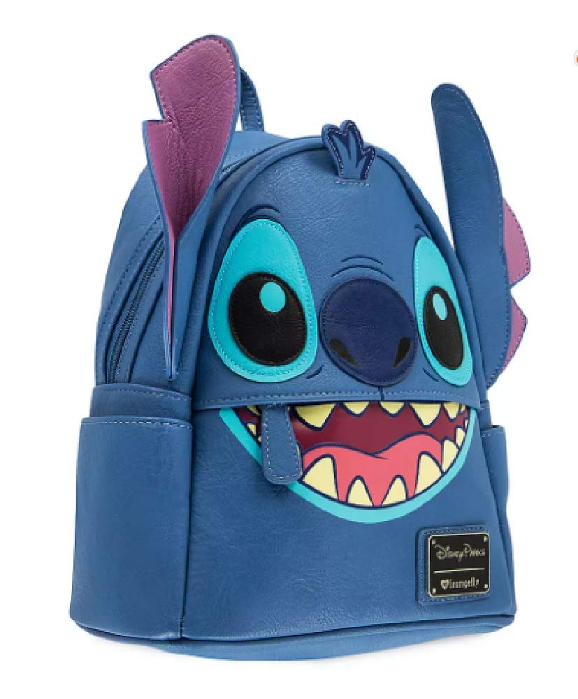 Disney Stitch Mini Backpack for Women & Girls - Cute Kawaii Lilo & Stitch Themed Small Purse - Perfect for Disney Parks, Cosplay, School & Travel Accessories