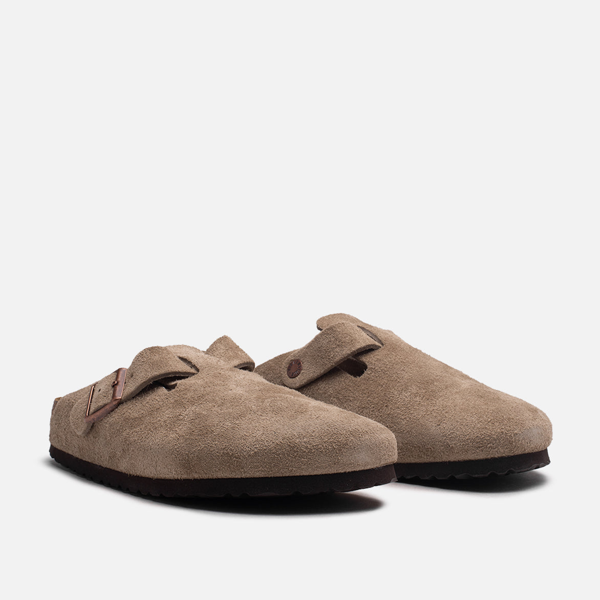 Boston Soft Footbed Sandals in Taupe - Comfortable & Supportive for Walking, Travel, and Everyday Wear