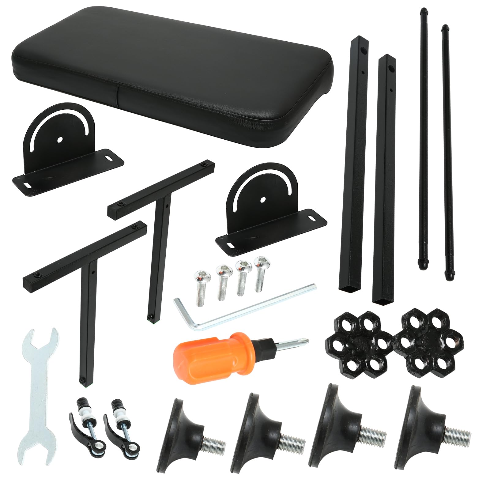Professional Adjustable Tattoo Armrest Stand 26.4-37.4 Inch - Portable Tattoo Arm Support with Widened Base, PU Leather Pad & Steel Rod - Perfect for Tattoo Studio, Salon & Home Tattoo Artists