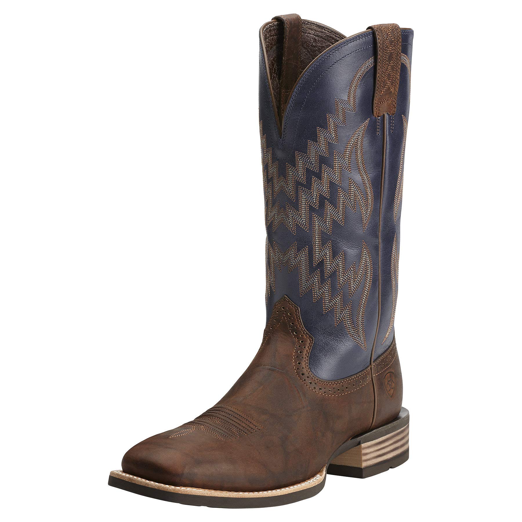 ARIAT Men's Tycoon Western Boots - Durable Cowboy Boots for Riding & Work | Comfortable Leather Work Boots for Ranch, Rodeo & Outdoor Activities