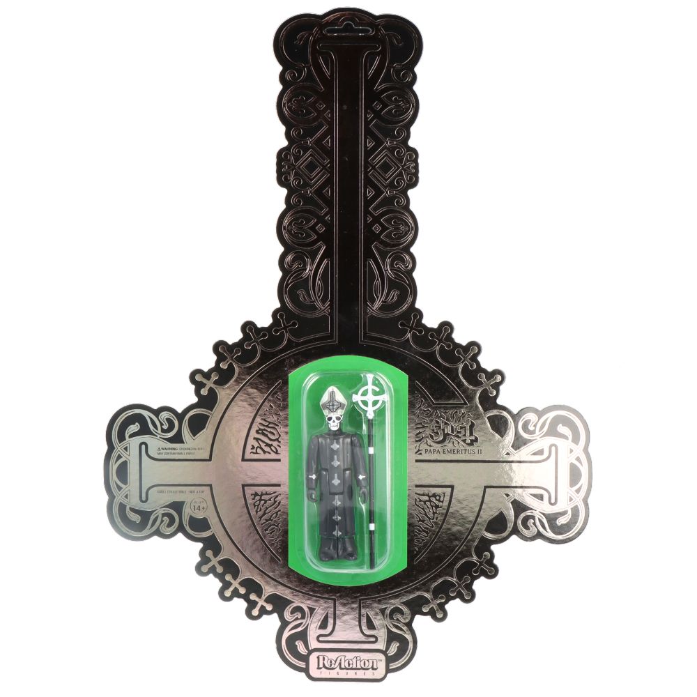 Ghost Papa Emeritus II (Live Guise) ReAction Figure - Collectible Music Merchandise for Ghost Band Fans - Perfect for Display, Gifts, and Theatrical Decor