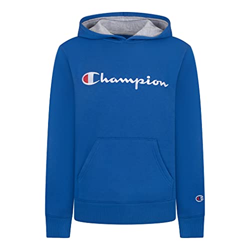 Champion Kids Fleece Hooded Sweatshirt | Youth Heritage Pullover Hoodie for Boys & Girls | Warm Casual Wear for School, Playdates & Outdoor Activities