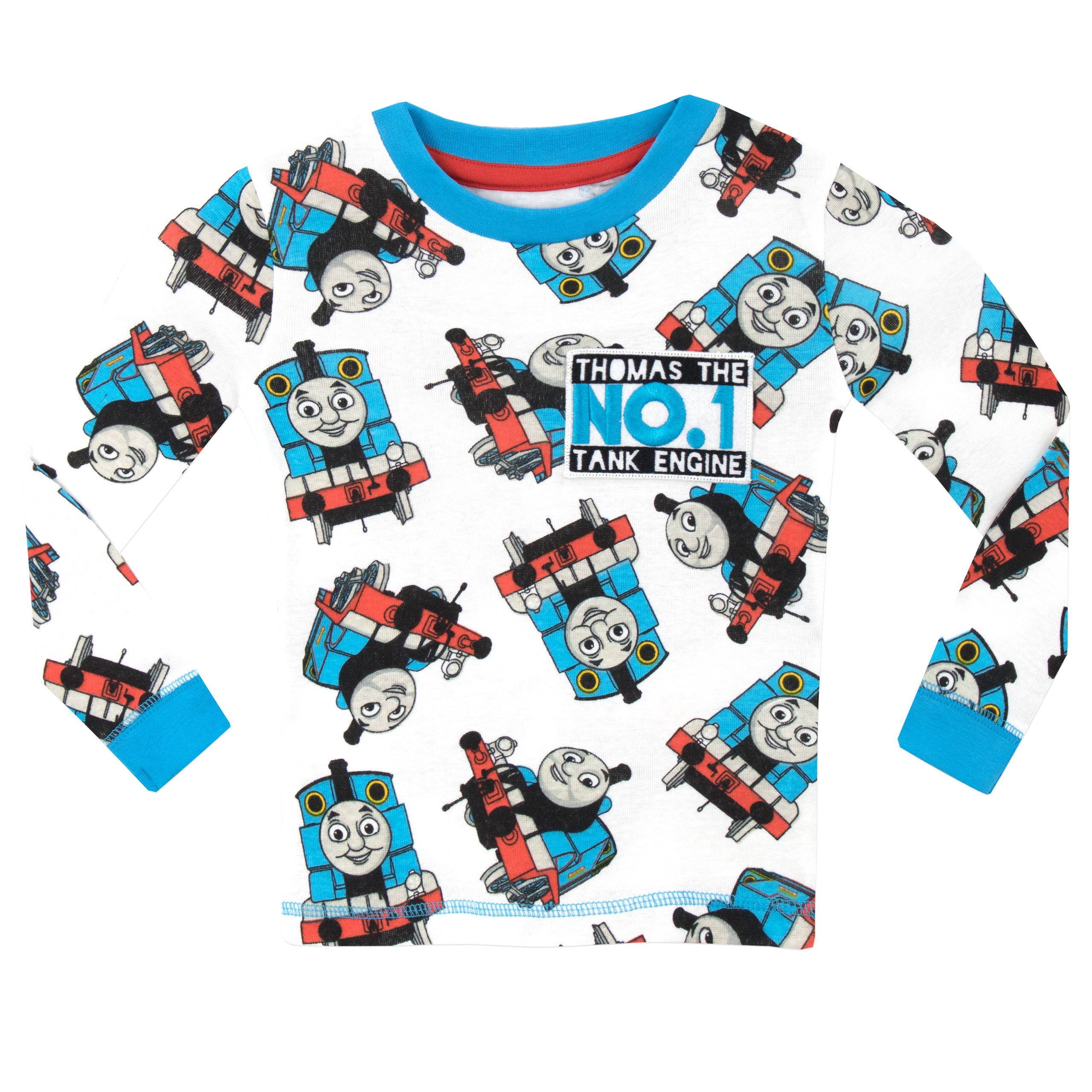 Thomas & Friends Boys' Thomas the Tank Engine Pajama Set - Soft Cotton Sleepwear for Kids - Perfect for Bedtime & Playtime