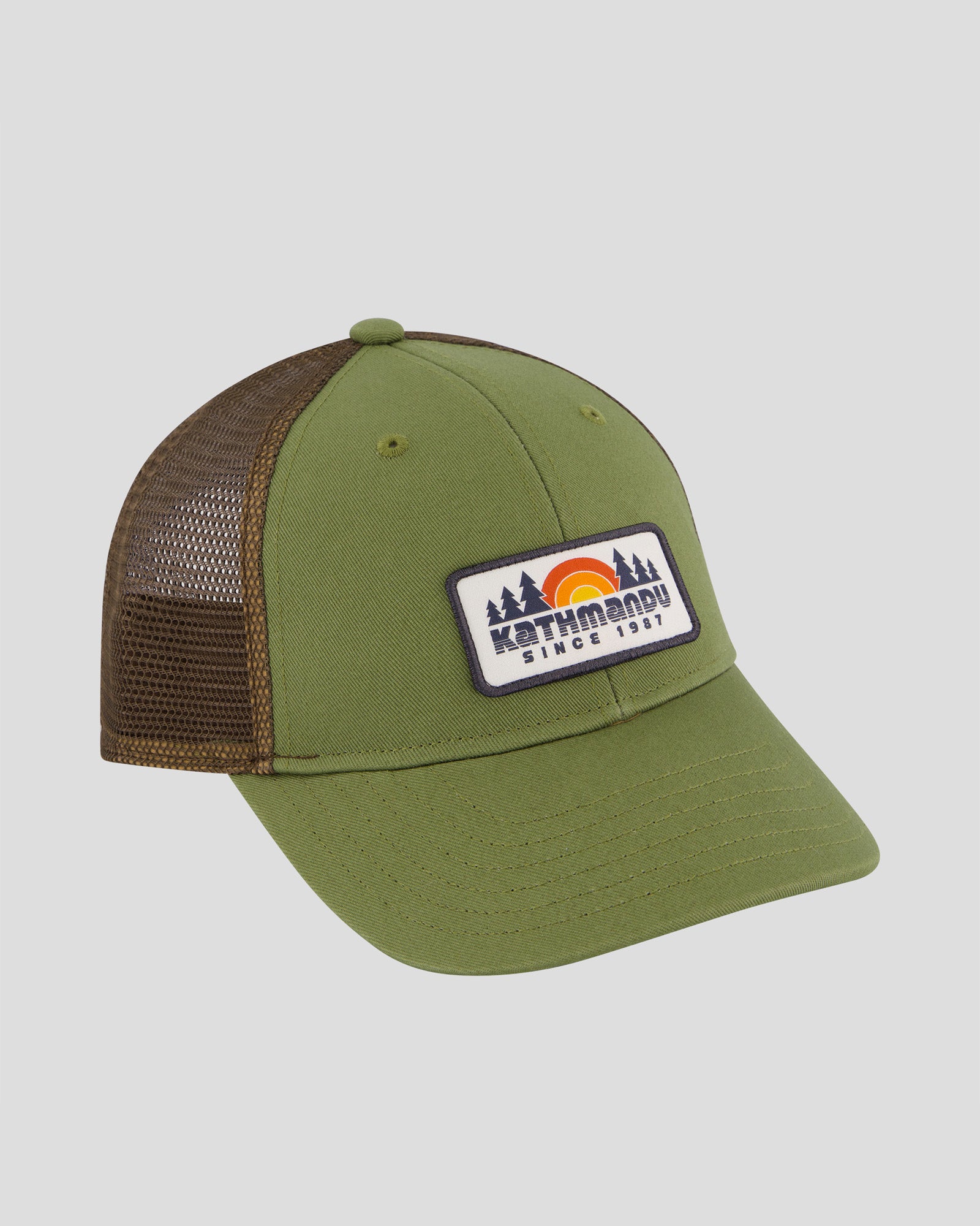 Kids' Trucker Unisex Low Profile Cap - Dark Fern Green | Stylish & Comfortable Baseball Hat for Boys & Girls | Perfect for Outdoor Play, Sports & Everyday Wear