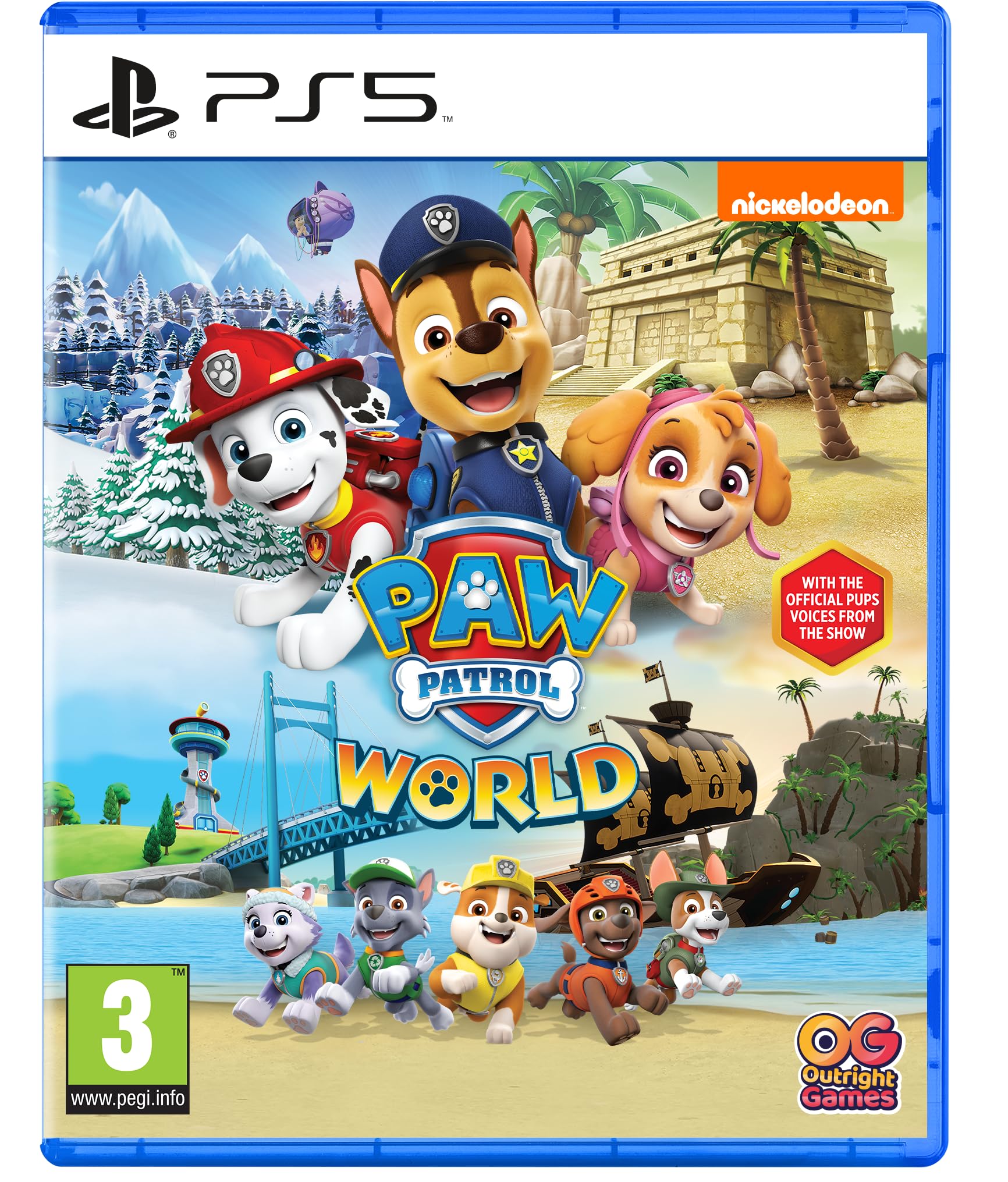 Paw Patrol World - Adventure Game for Kids | Fun & Educational | Great for Family Game Night & Birthday Gifts
