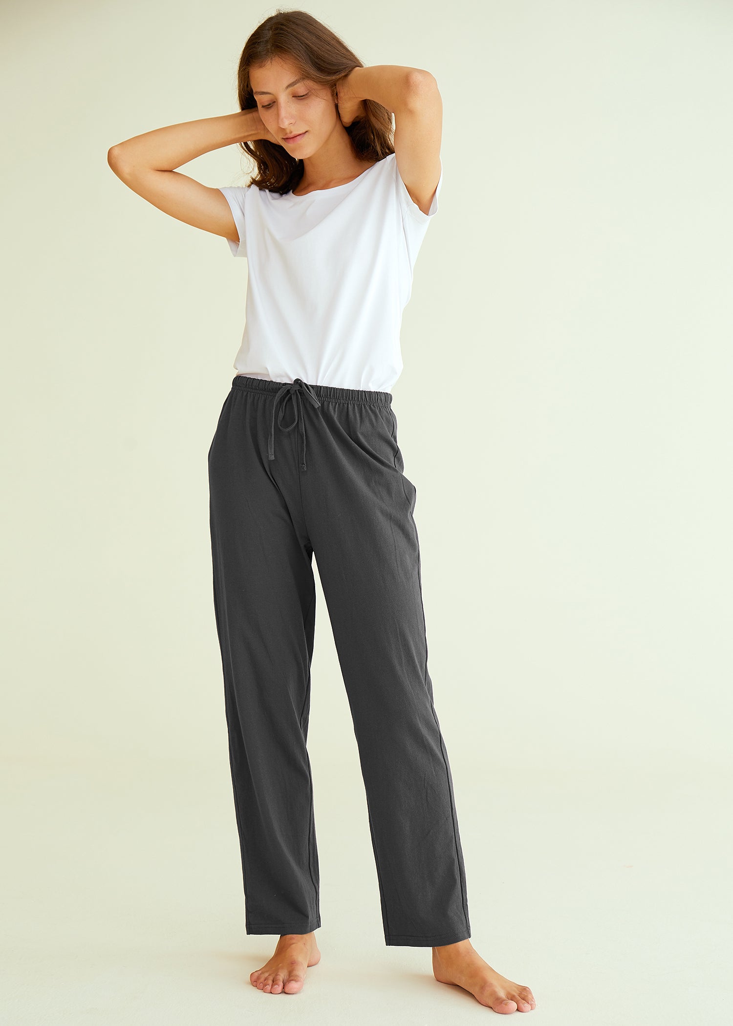 Comfy Women's Cotton Pajama Pants - Soft Lounge Pants for Sleep & Relaxation - Perfect for Home, Travel and Gift Giving