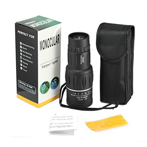16x52 High Power Monocular Telescope with Dual Focus - 66M/8000M Long Range for Astronomy, Bird Watching, Hiking & Travel - Compact & Portable for Outdoor Adventures