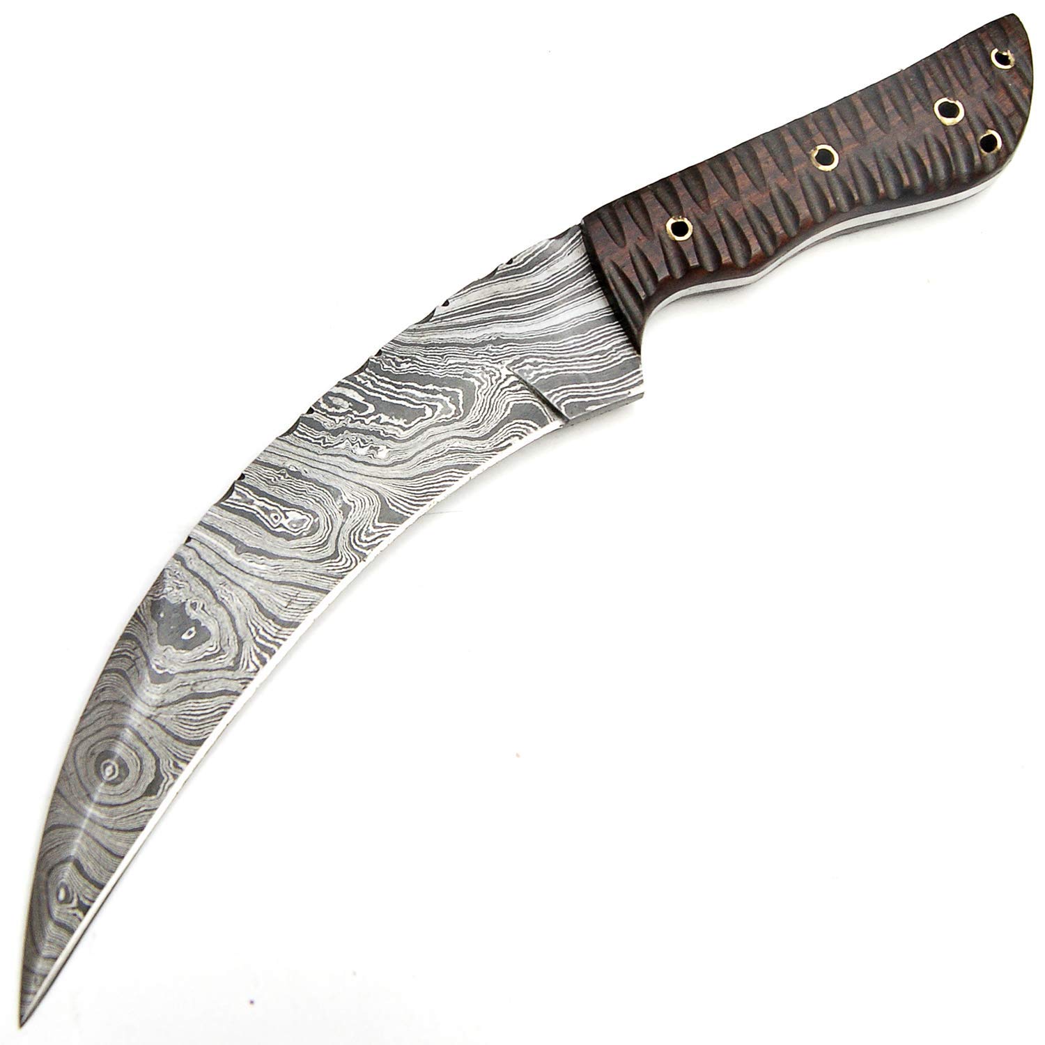 Premium Handmade Damascus Steel Hunting Knife - 14