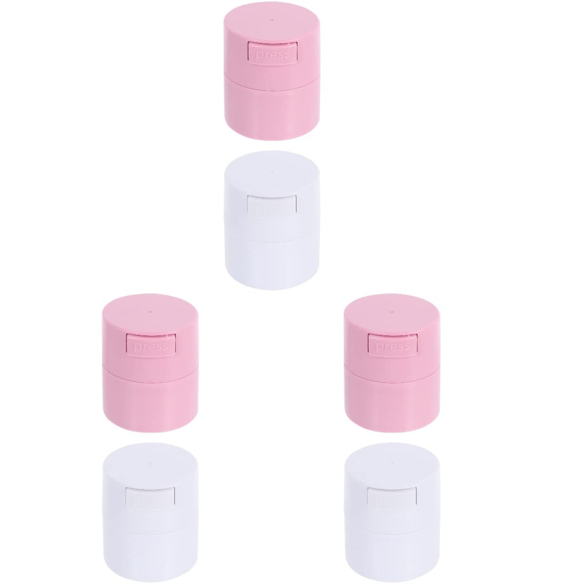 Beaupretty 3-Piece Eyelash Glue Storage Container Set - Lash Glue Holder with Lid, Organizer for Eyelash Extension Adhesive - Perfect for Lash Artists, Salons & DIY Beauty Kits