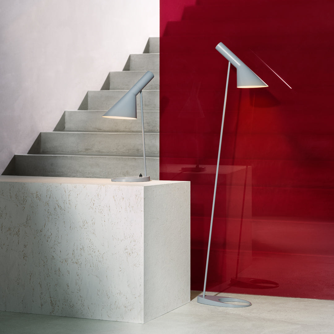 Arne Jacobsen Floor Lamp by Louis Poulsen - Modern Scandinavian Lighting for Living Room, Bedroom & Office