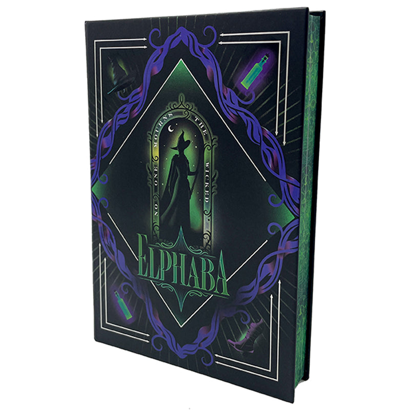 Wicked: Elphaba Thropp Hardcover Journal - Lined Notebook for Writing, Sketching & Note Taking - Perfect Gift for Wicked Musical Fans & Book Lovers - Great for School, Office & Creative Projects