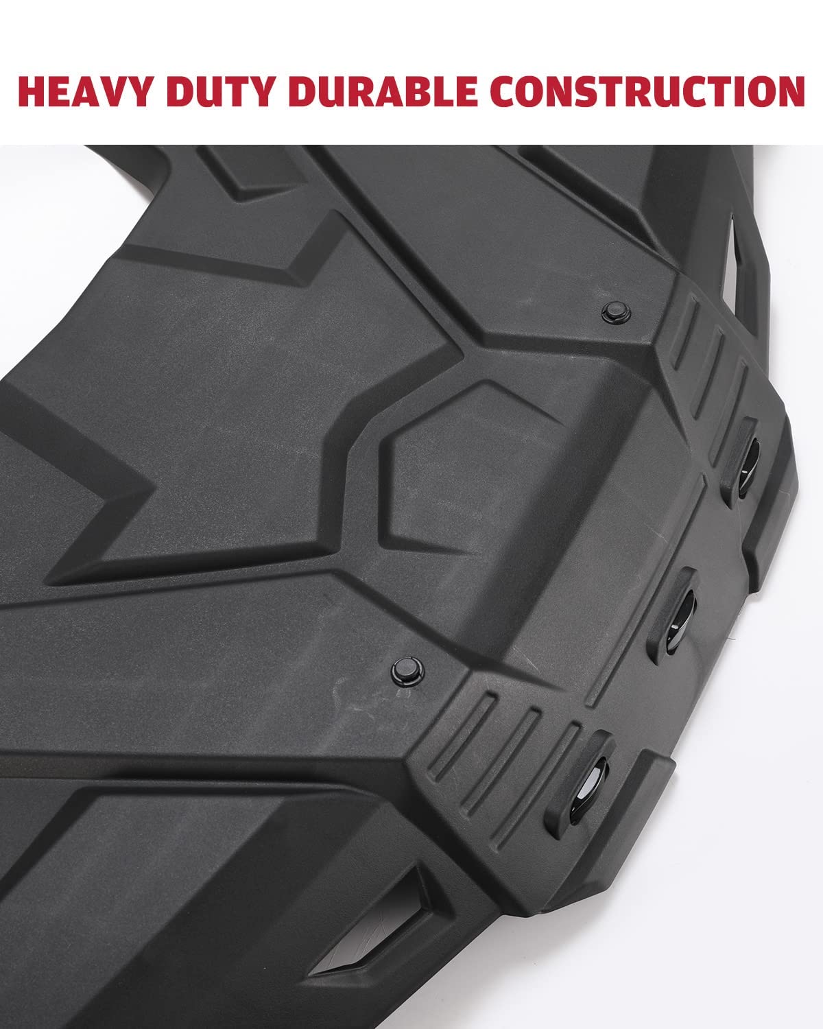 Polaris Sportsman 570 450 Front Rack with LED Lights | UTV PRO Kit Accessories for 2017-2021 Models | Hood Spotlight Replacement for OEM #2636440-070 | Perfect for Off-Roading, Hunting & Farm Work