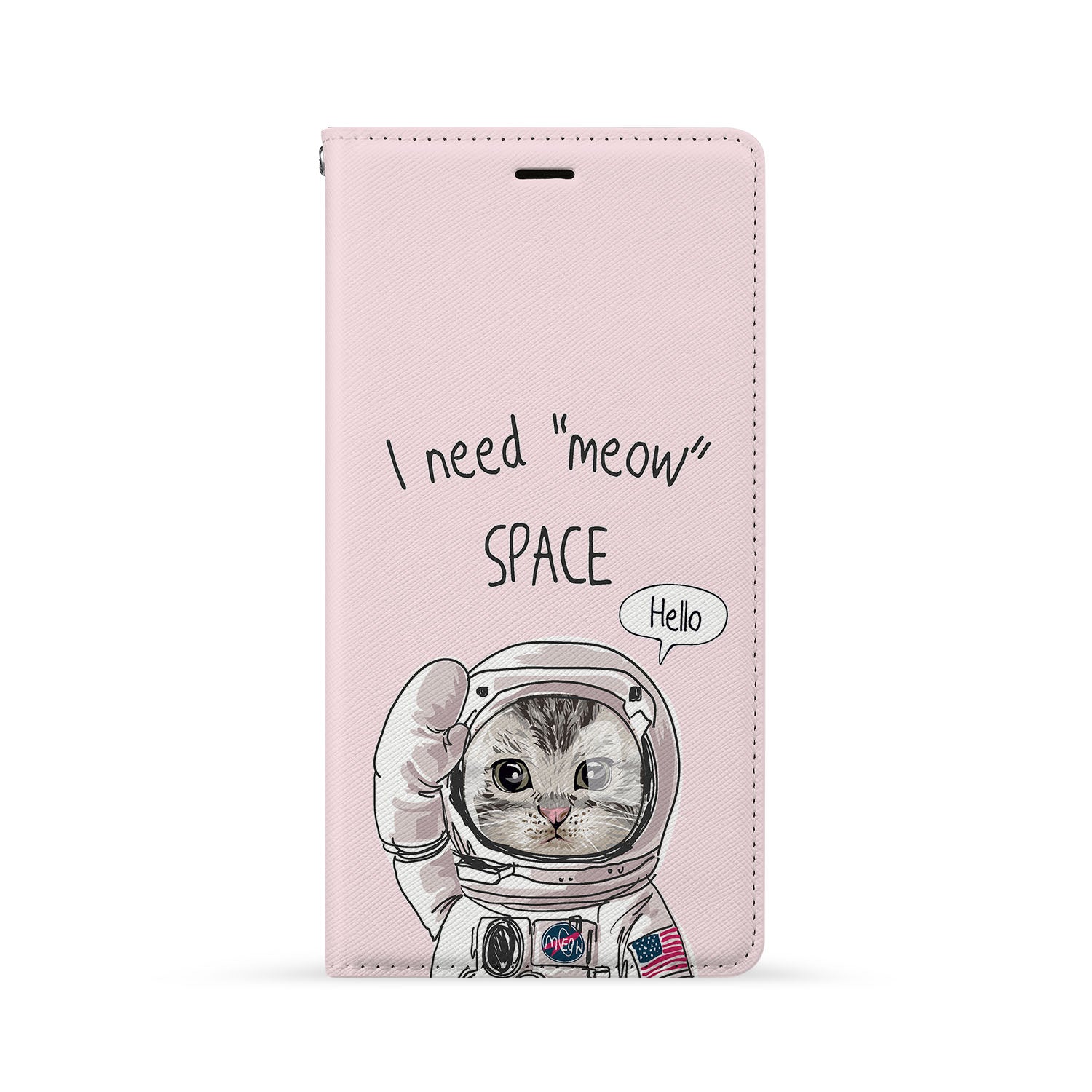 iPhone Wallet Case with Cat Design - Slim Card Holder for Credit Cards & ID - Perfect for Everyday Use & Travel Accessories