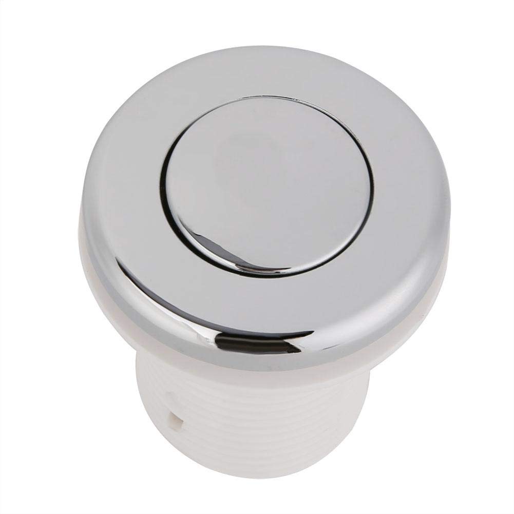 Waterproof Air Pressure Switch with Push Button Bleeder Valve - 28mm Mounting Hole for Air Compressors, Garbage Disposals, Jacuzzis & Kids Toys | Ideal for Home Appliances, Spa Equipment & Children's Play Areas
