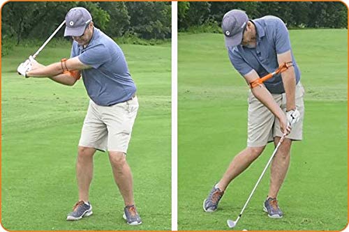 LC-1 Golf Swing Trainer - Linear Compression Training Aid for Men & Women - Improve Swing Mechanics Fast - Perfect for Driving Range & Home Practice