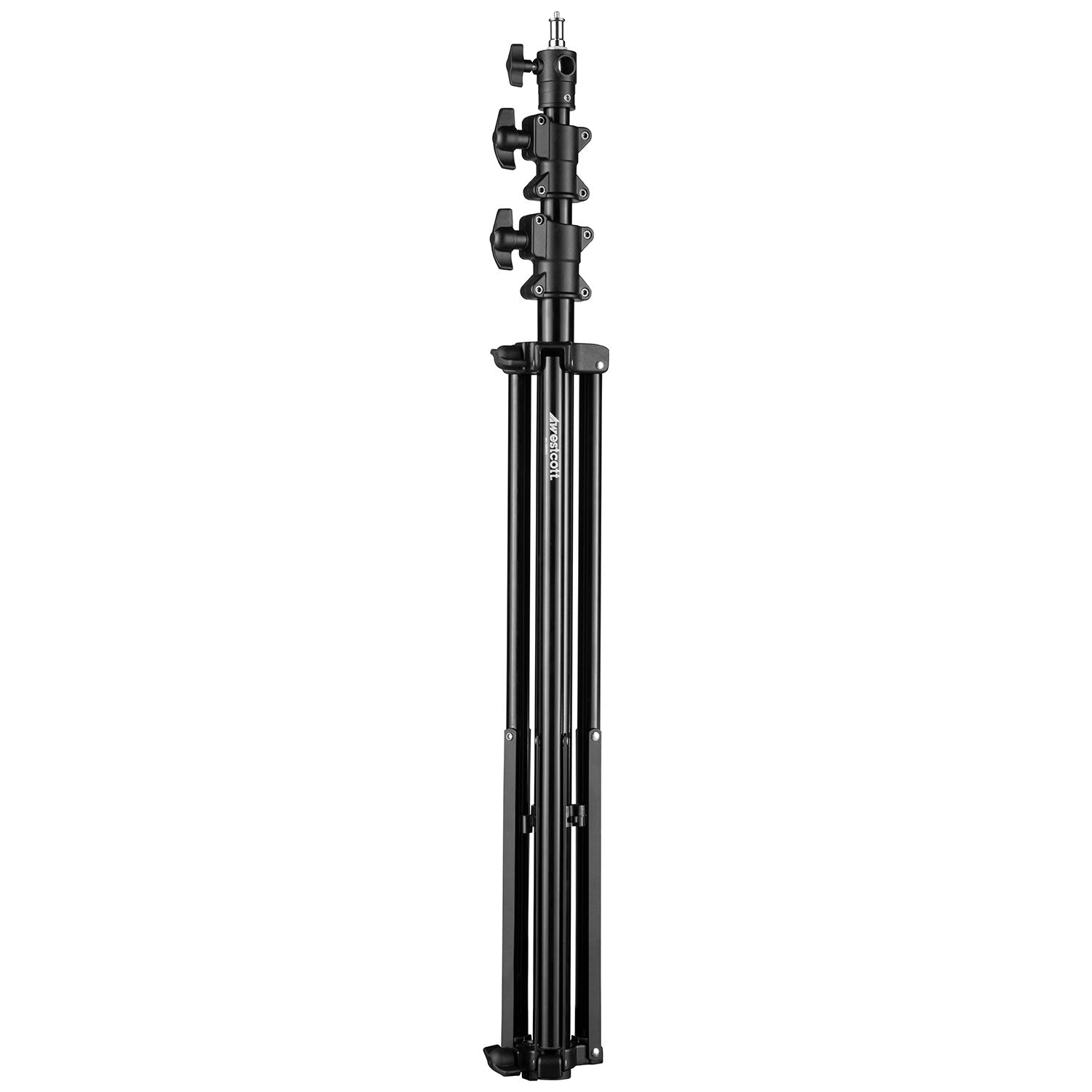 Heavy Duty 8ft Air Cushioned Light Stand for Photography Studio - Professional Lighting Equipment for Video Shooting, Live Streaming & Portrait Photography