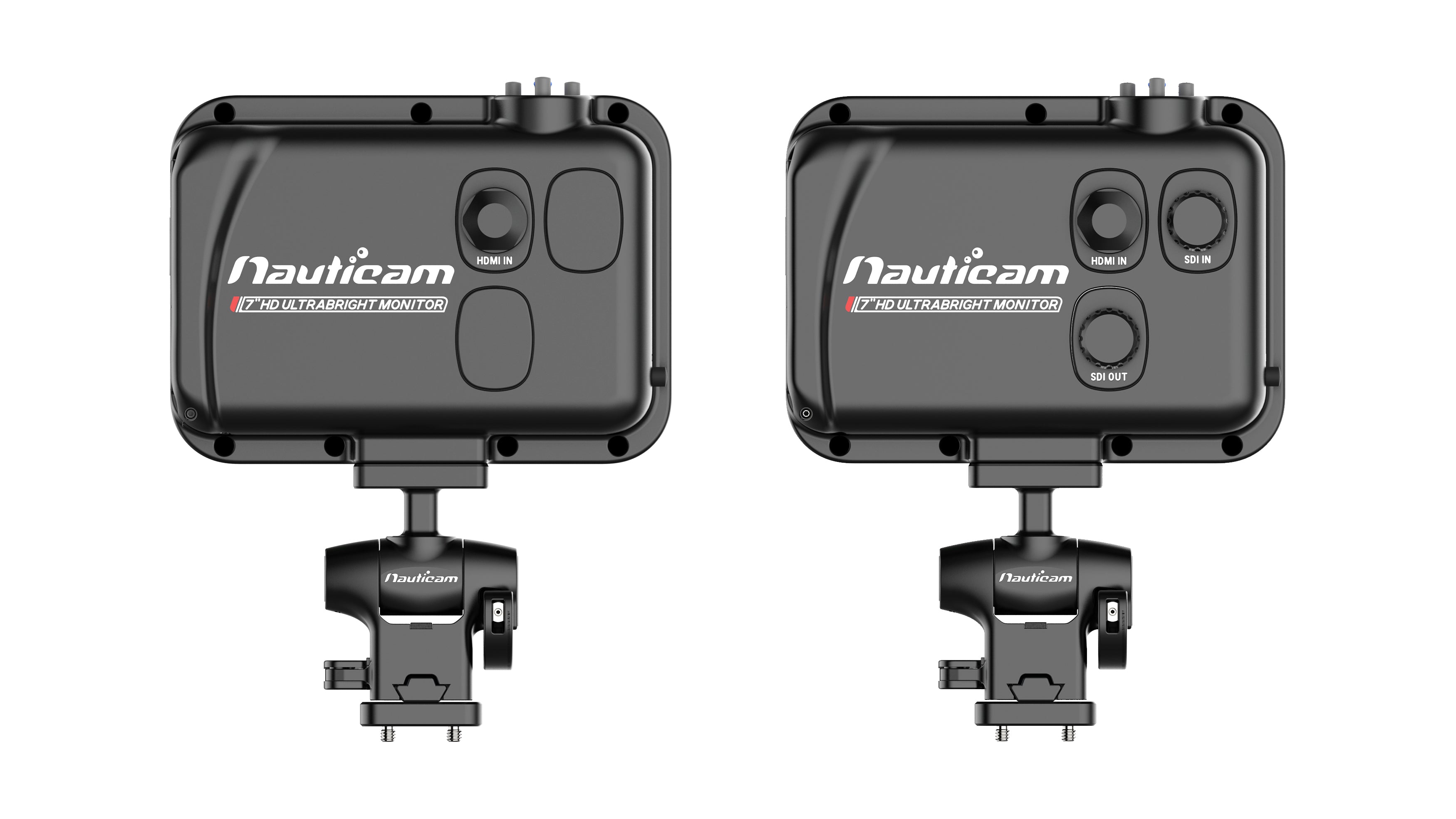 Nauticam 7 Inch G7 HD UltraBright Underwater Video Monitor - HDMI 1.4 & 2K SDI Input for Scuba Diving & Marine Exploration (Cables Not Included) - Perfect for Underwater Filmmaking, Professional Diving & Ocean Research