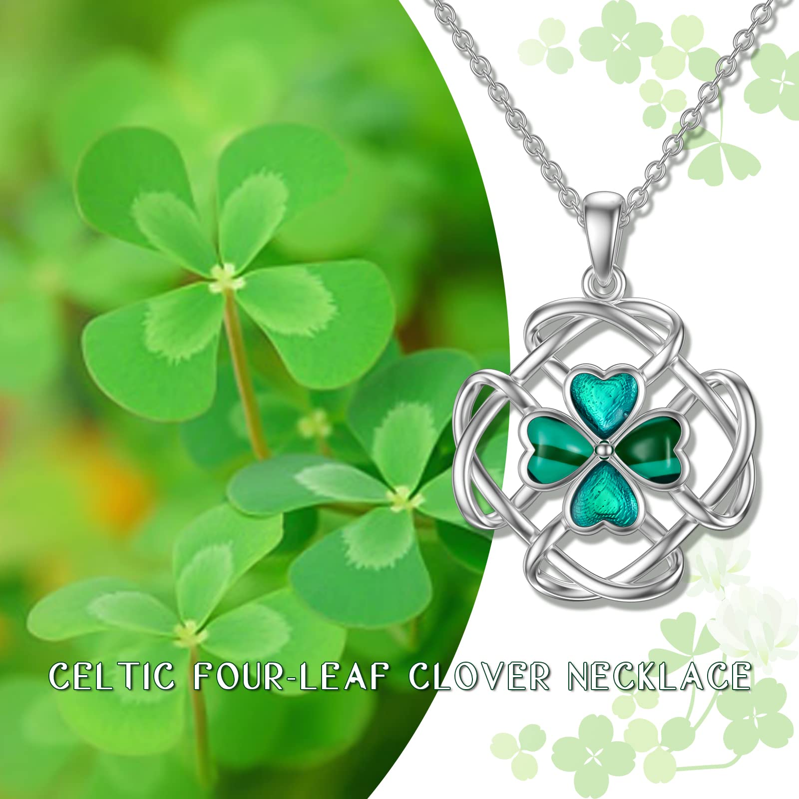 Sterling Silver Necklace for Women - Scottish Thistle, Cross, Tree of Life, Shamrock, Lotus & Rose Flower Pendant Jewelry | Perfect Gift for Wife, Girlfriend, Mom & Daughter | Elegant for Weddings, Anniversaries & Special Occasions
