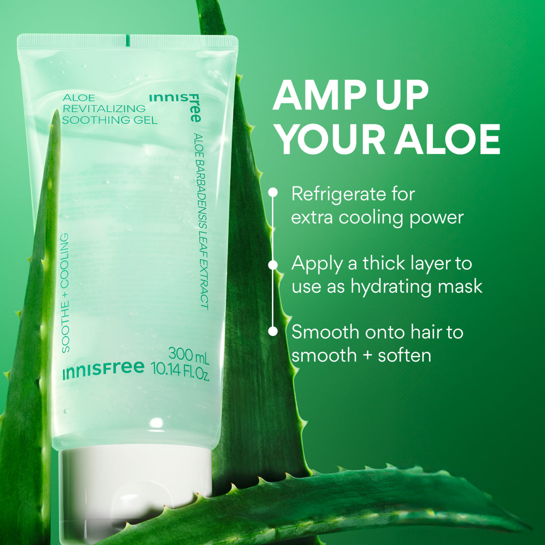 Aloe Vera Soothing Gel for Sunburn Relief & Skin Hydration - Perfect for After Sun Care, Dry Skin & Irritation