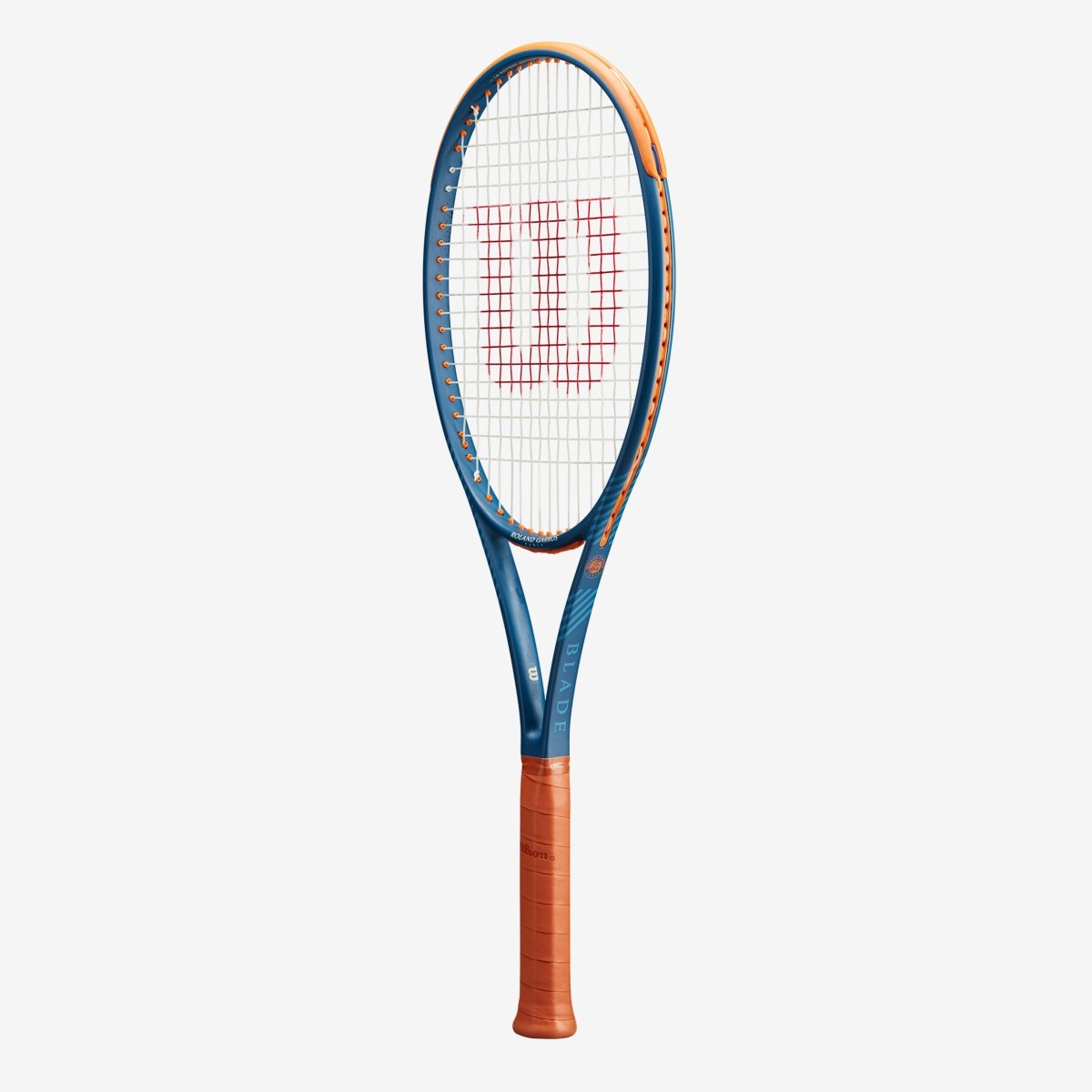 Wilson Blade 98 V9 Tennis Racket (16x19 String Pattern) | Roland Garros Edition | Perfect for Clay Court & Hard Court Play