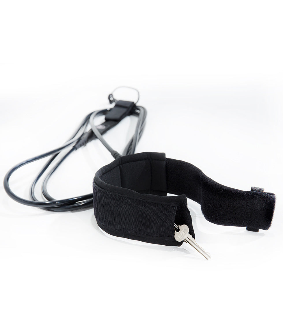 Vessel Leg Rope - Plain Black Nylon Boat Mooring Line for Kayak, Canoe, and Small Watercraft | Durable Marine Rope for Dock Tying, Anchoring, and Water Sports Accessories