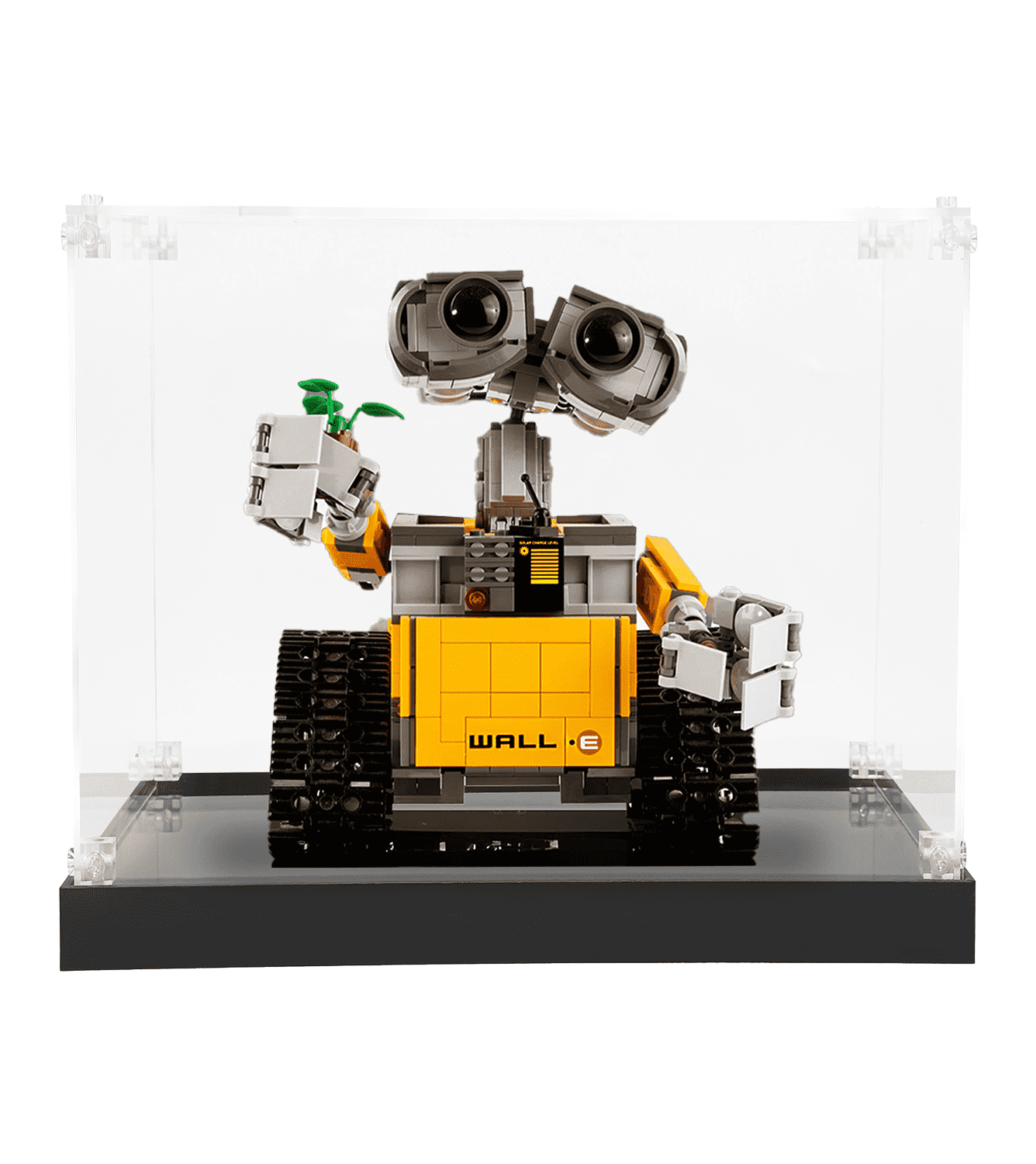 Official LEGO Ideas WALL-E 21303 Display Case - Premium Acrylic Showcase for Collectible LEGO Sets - Perfect for Home Decor, Office Display & Gift Giving