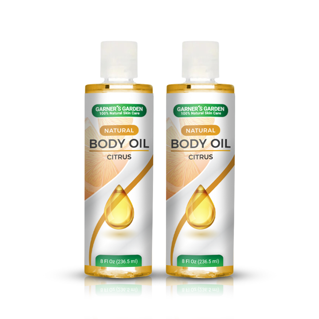 Organic Natural Body Oil for Dry Skin - Hydrating & Nourishing Moisturizer with Vitamin E - Perfect for Massage, After Shower & Daily Skincare Routine
