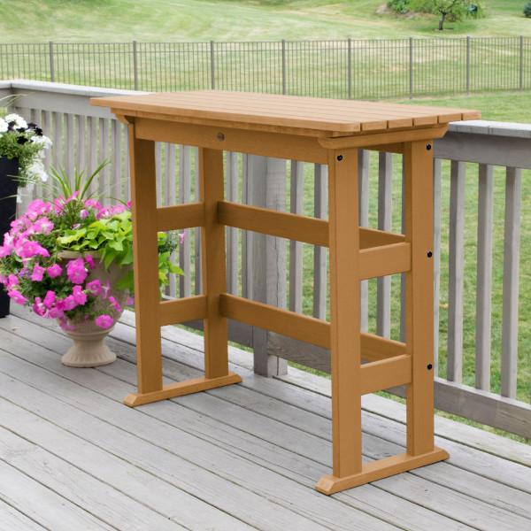 Lehigh Bar Height Balcony Table - Outdoor Bistro Table for Small Spaces, Patio, Deck & Balcony - Perfect for Coffee, Drinks & Dining Al Fresco