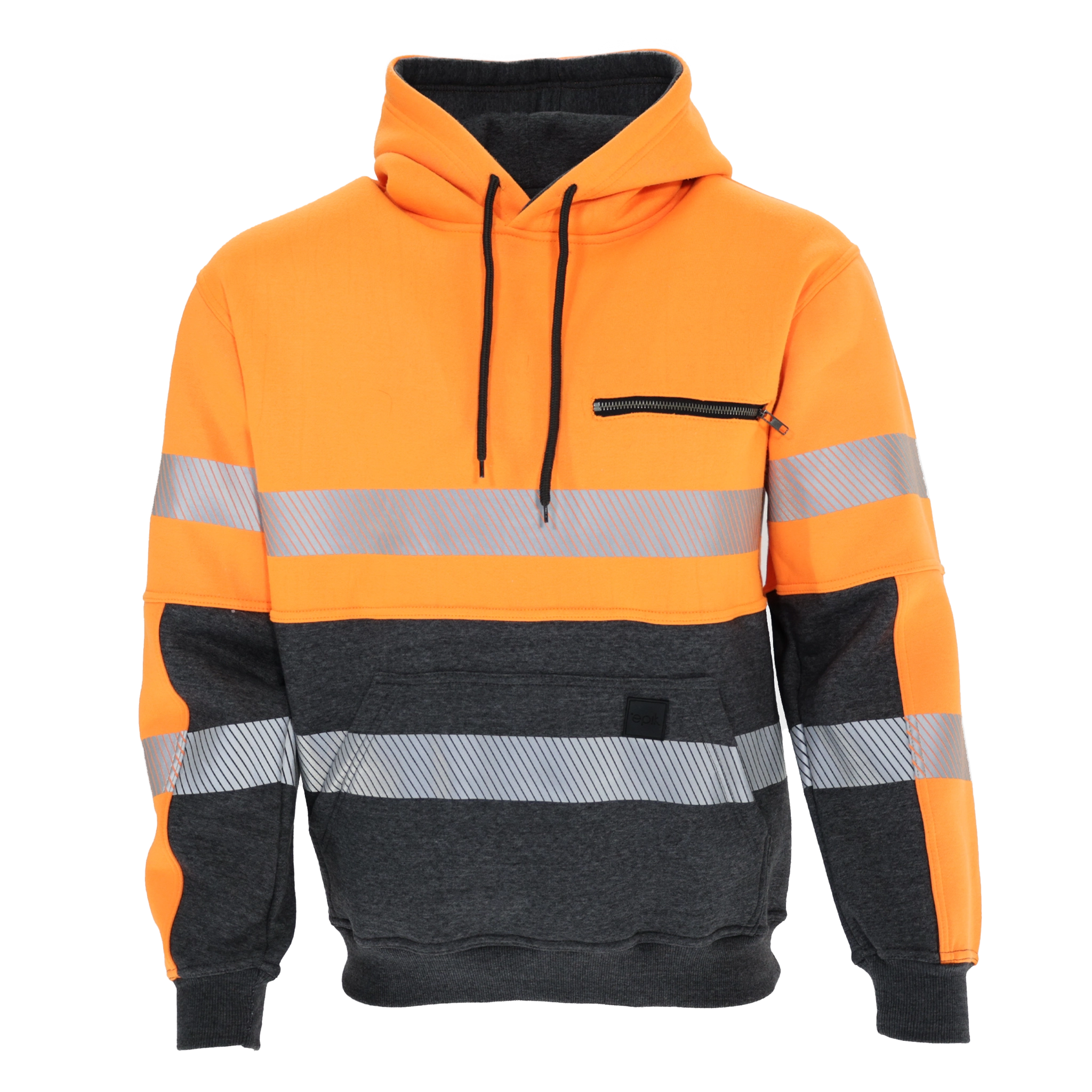 Peak 2.0 Performance Hoodie - Breathable & Lightweight Orange Pullover for Men & Women | Perfect for Running, Hiking & Outdoor Activities
