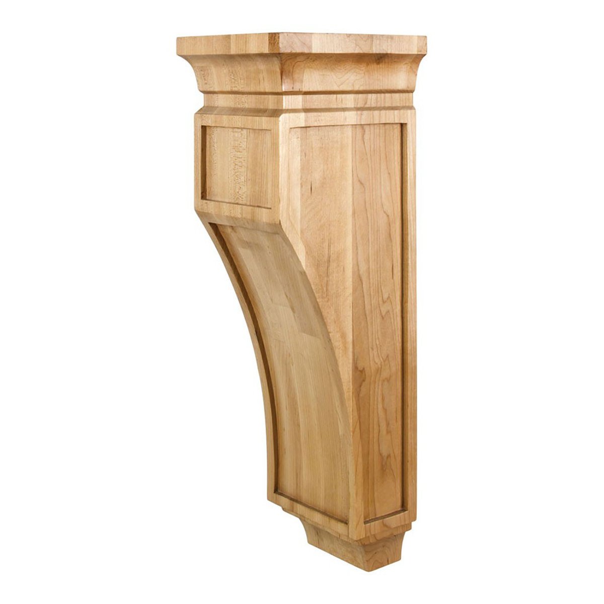 Hardwood Cherry Mission Corbel - 6.75