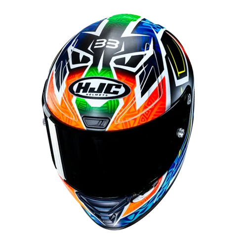 RPHA 1 BINDER REPLICA 2024 - Premium Motorcycle Racing Helmet for Track & Street Riding - Lightweight & Aerodynamic Design for Maximum Safety & Comfort