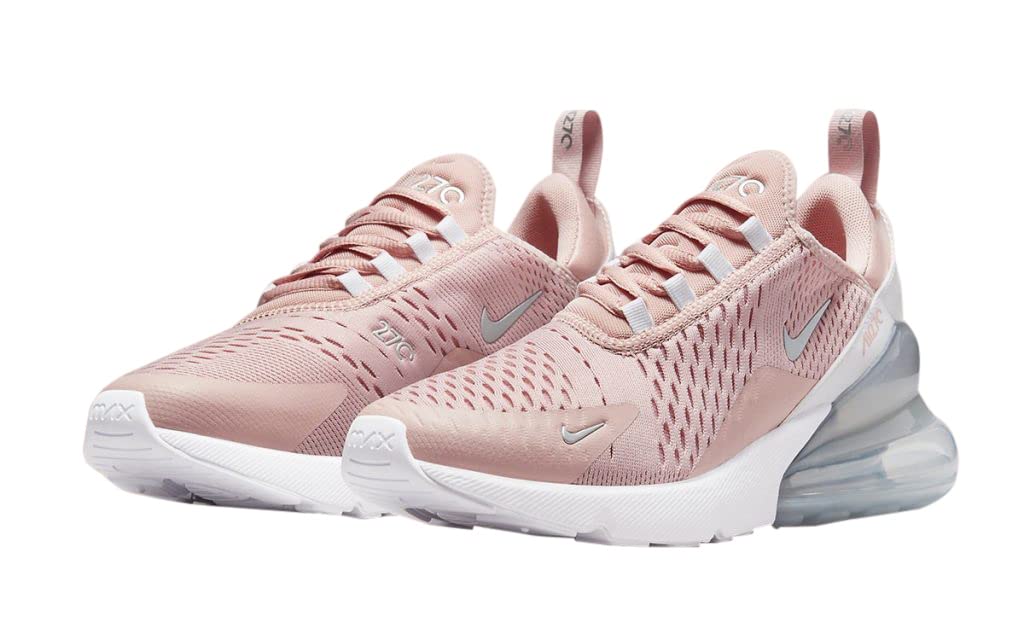 Nike Air Max 270 Men's Running Shoes - Oxford/Metallic Silver/White | Lightweight Cushioned Sneakers for Jogging, Gym Workouts & Casual Wear