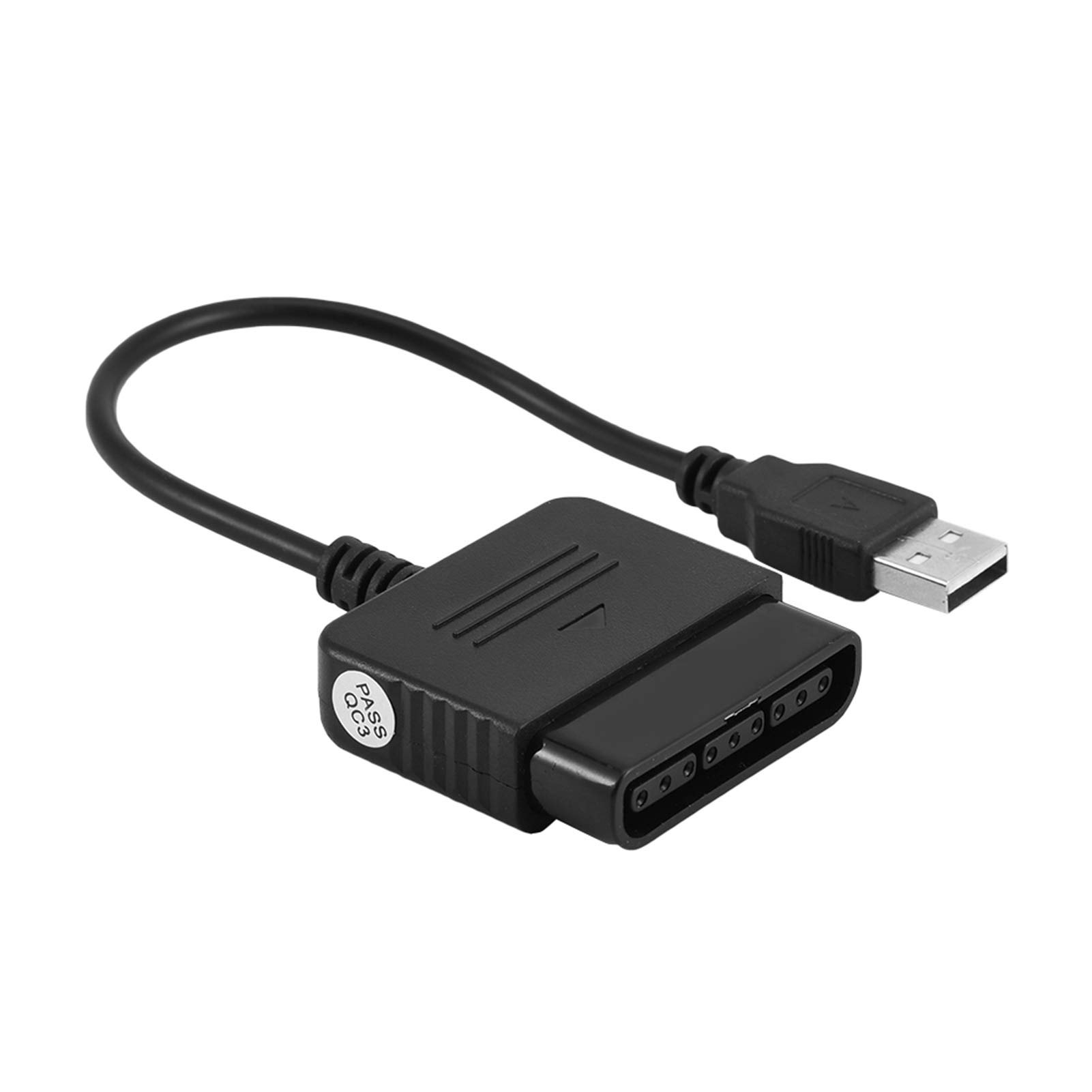 PS3 & PC Controller Adapter with Dual Vibration Feedback - Compatible with Sony PlayStation 3 & Windows PC (Wired/Wireless) - Perfect for Gaming, Emulation & Retro Console Play