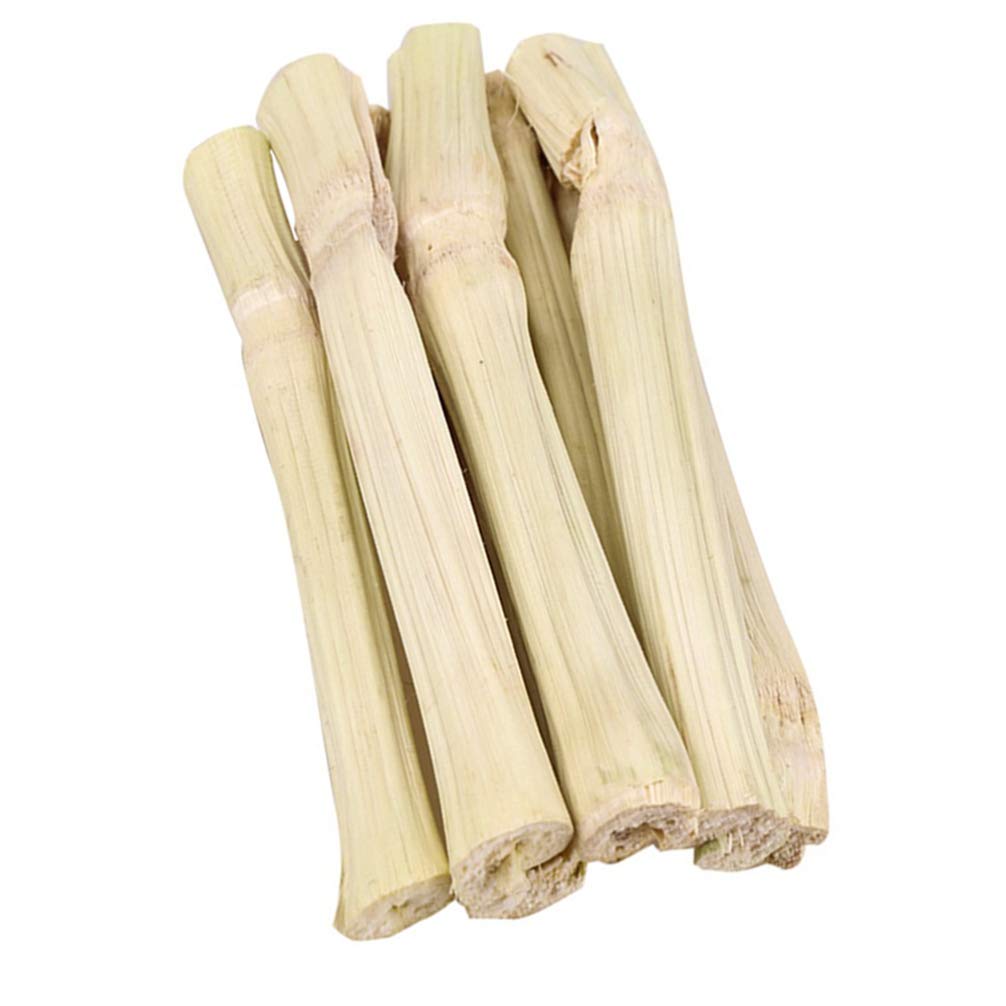 Balacoo Natural Bamboo Small Animal Chew Toys for Hamsters, Rabbits, Guinea Pigs & Chinchillas - Teeth Care Molar Toys for Dental Health - Perfect for Cage Enrichment & Stress Relief