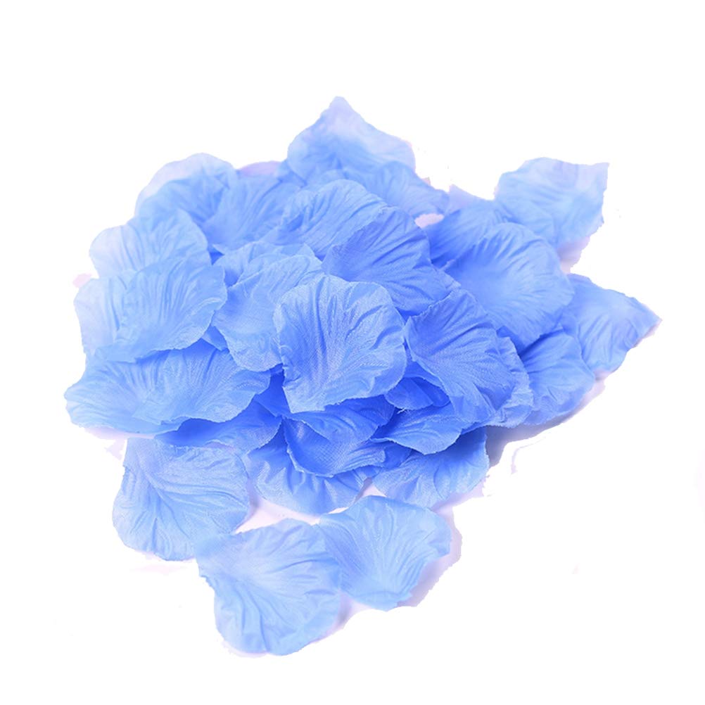 2000Pcs Artificial Rose Petals - Silk Flower Petals for Wedding Decorations, Party Favors, Table Centerpieces, Vase Fillers, Home Decor & Confetti - Perfect for Romantic Events, Bridal Showers & Photo Backdrops