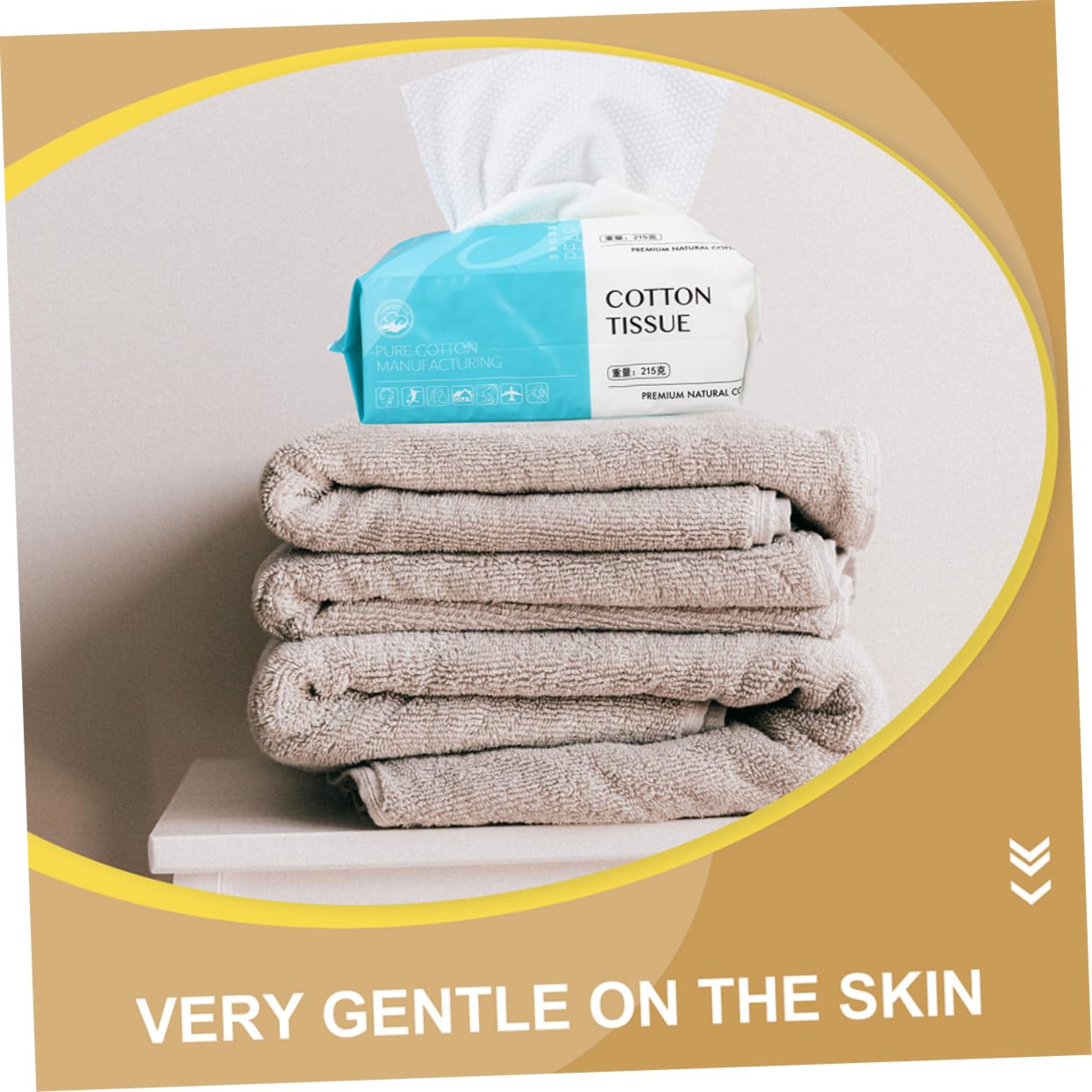 2 Pack Soft Cotton Facial Cleansing Towels - Gentle Washcloths for Face Toner, Makeup Removal & Skincare - Hypoallergenic & Absorbent White Face Towels for Daily Beauty Routine & Spa Days