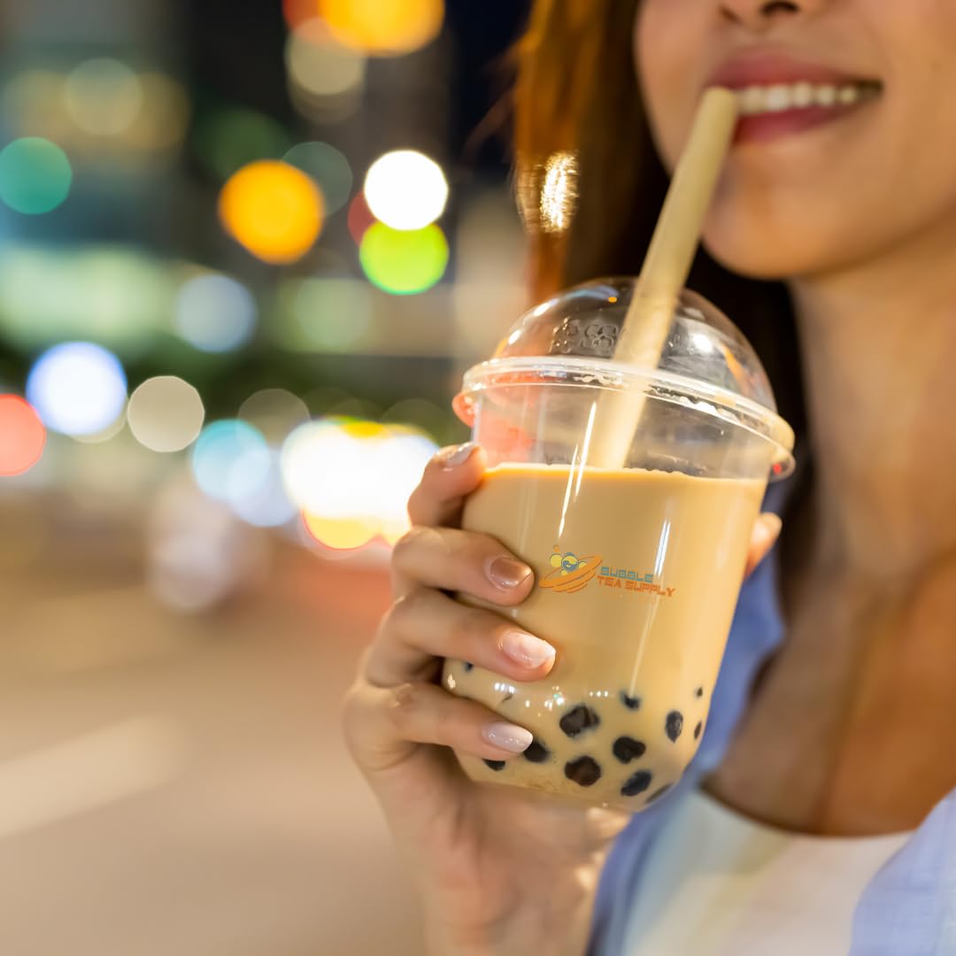 Premium Boba Tea Kit - 2 Bags (80-90 Servings) of Instant Tapioca Pearl Powder with Brown Sugar & Ceylon Tea - Variety Pack for Milk Tea, Fruit Tea & Bubble Drinks - Perfect for Home Cafes, Parties & DIY Bubble Tea Shops