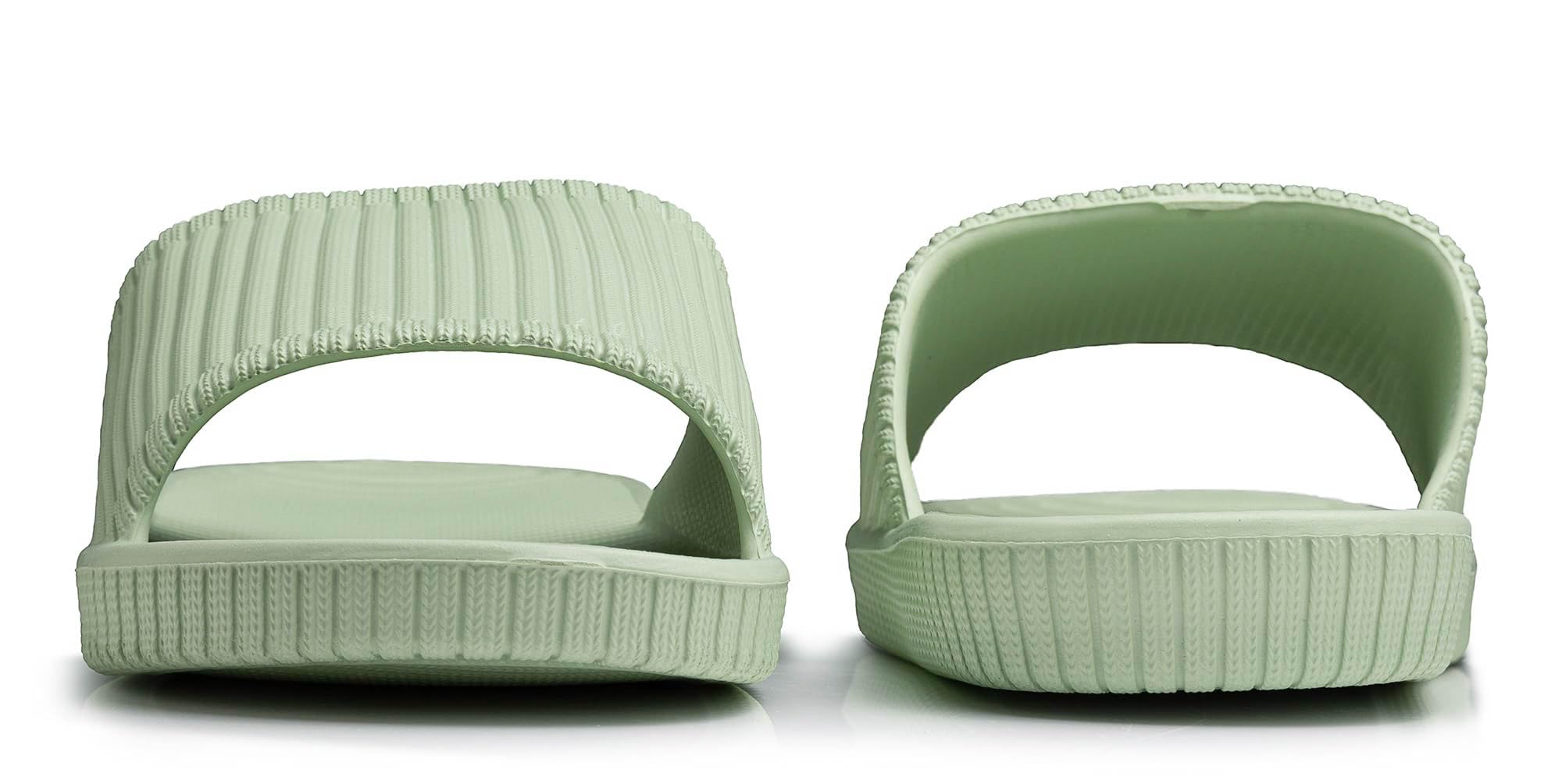 Happy Lily Non-Slip Shower Shoes for Women & Men - Quick-Dry Bathroom Slippers, Pool Slides, Indoor/Outdoor Comfort Sandals for Beach, Spa, Gym, and Home Use